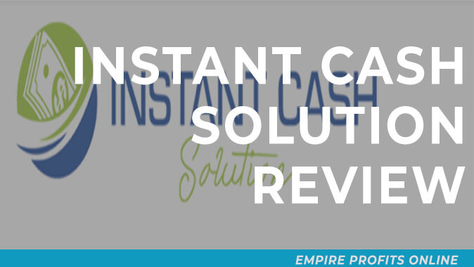 Instant Cash Solution review
