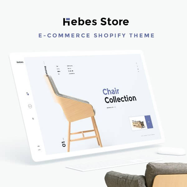 Hebes - Modern Furniture Shopify Theme